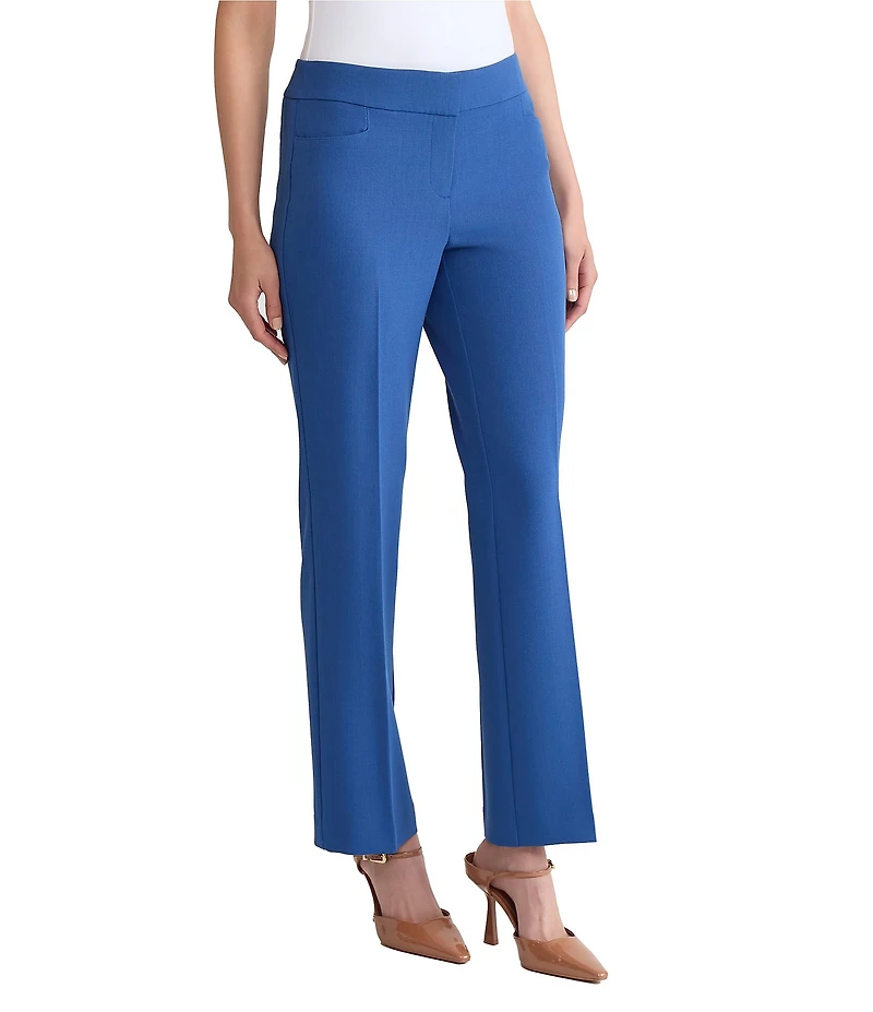 Kasper Stretch Crepe Fly Front Trouser
