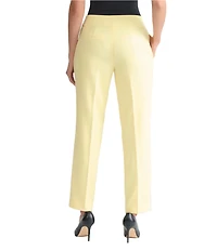 Kasper Stretch Crepe Slim Pants
