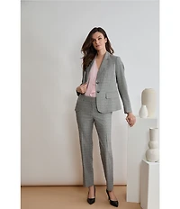 Kasper Two Button Notch Collar Coordinating Blazer