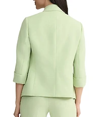 Kasper Two Button Notch Collar Coordinating Blazer