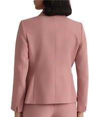 Kasper Two Button Peak Lapel Jacket