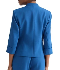 Kasper Zip Pocket 3/4 Sleeve Jacket