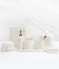 Kassatex Aman Collection Cotton Storage Jar with Lid