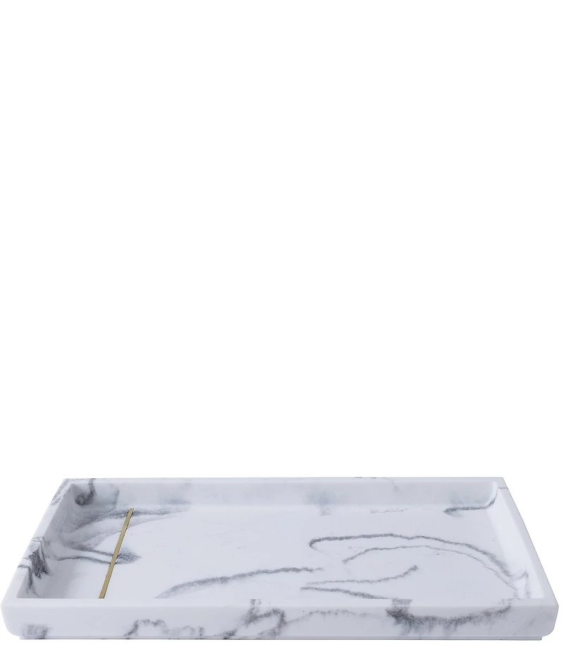 Kassatex Bergen Collection Resin Bath Tray