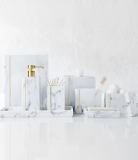 Kassatex Bergen Collection Resin Bath Tray