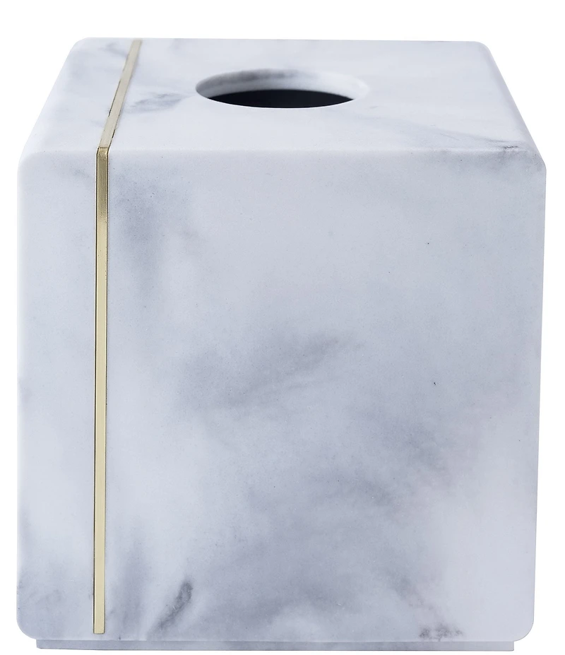 Kassatex Bergen Collection Resin Tissue Box Holder
