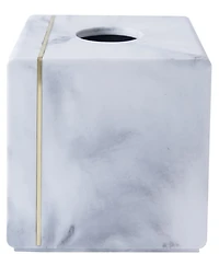 Kassatex Bergen Collection Resin Tissue Box Holder