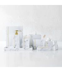 Kassatex Bergen Collection Resin Wastebasket
