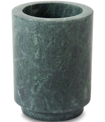 Kassatex Esmeralda Marble Tumbler Toothbrush Holder