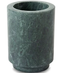 Kassatex Esmeralda Marble Tumbler Toothbrush Holder
