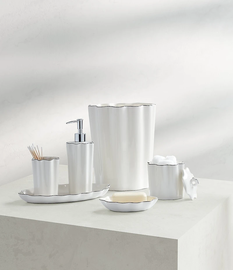 Kassatex Le Marais Collection Porcelain Bath Tray