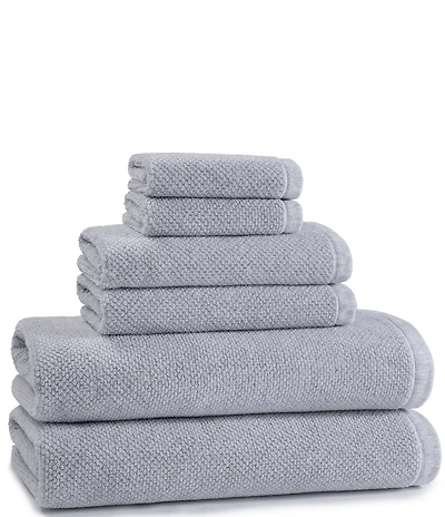 Kassatex Lisboa Collection Zero Twist Cotton Bath Towels