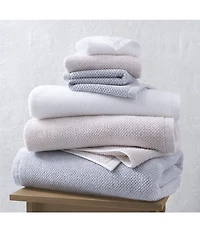 Kassatex Lisboa Collection Zero Twist Cotton Bath Towels