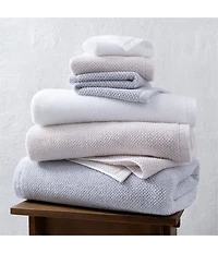 Kassatex Lisboa Collection Zero Twist Cotton Bath Towels
