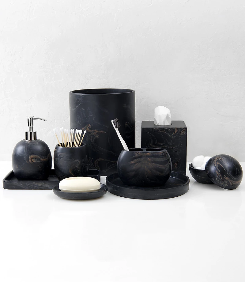 Kassatex Luna Collection Wastebasket