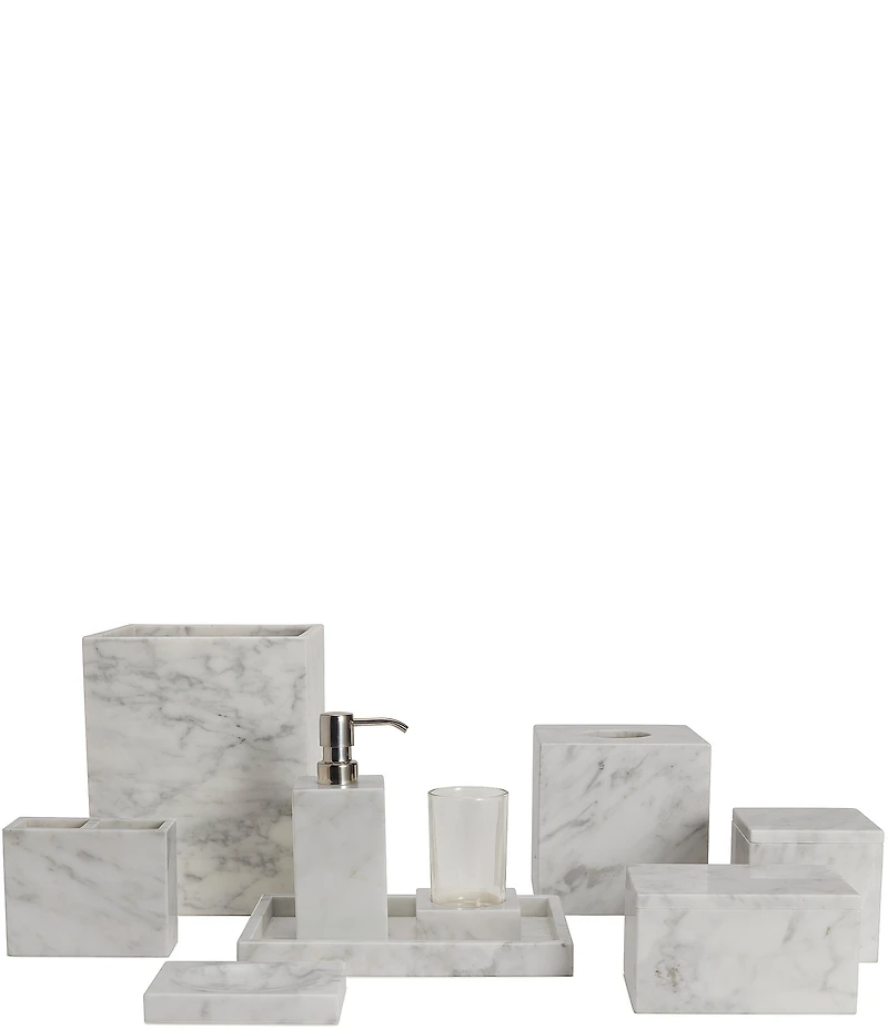 Kassatex Marmol Marble Soap Dish