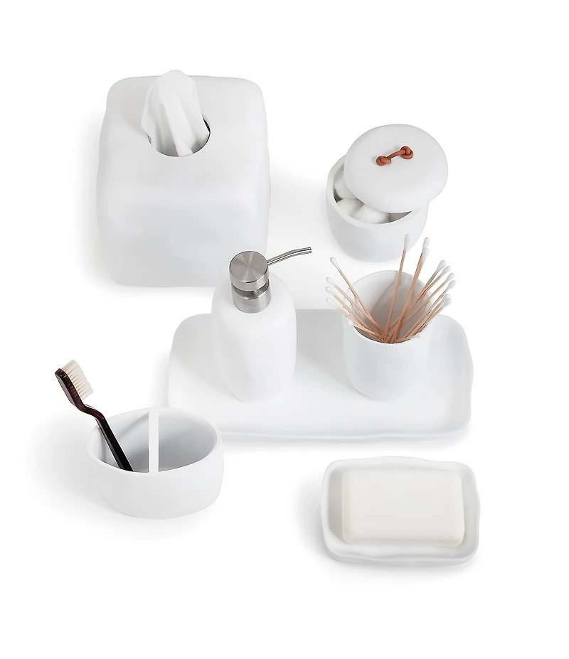 Kassatex Montecito Collection Resin Toothbrush Holder