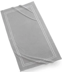 Kassatex Amalfi Embroidered Framed Turkish Cotton Beach Towel