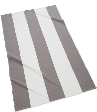 Kassatex Block Stripe Cotton Beach Towel