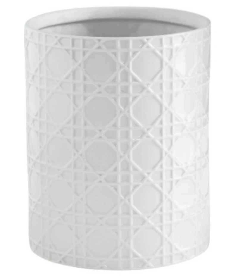 Kassatex Rattan Wastebasket