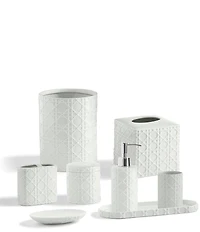 Kassatex Rattan Wastebasket