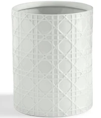Kassatex Rattan Wastebasket