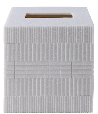 Kassatex Urbano Collection Resin Tissue Holder