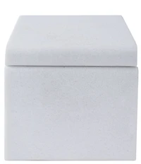 Kassatex Verbier Collection Cotton Resin Storage Jar With Lid
