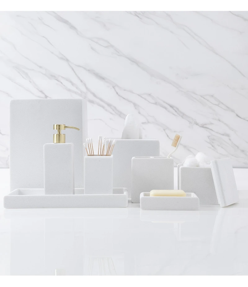 Kassatex Verbier Collection Resin Bath Tray