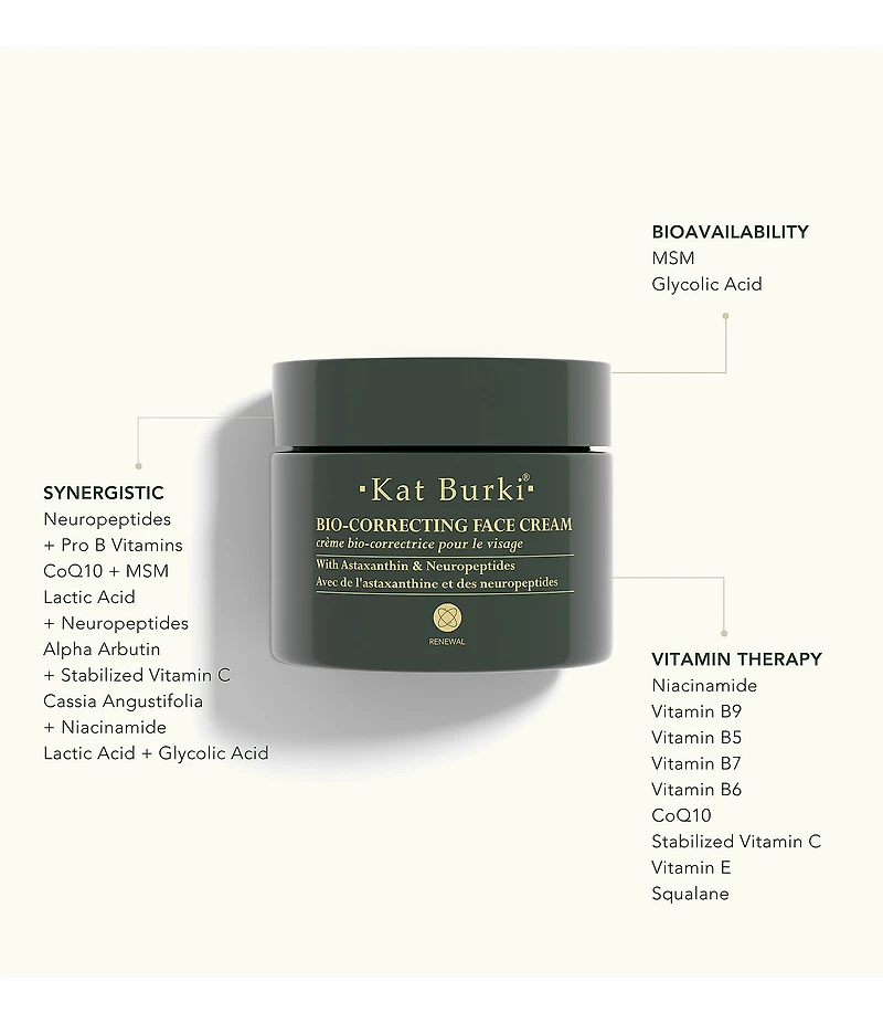 Kat Burki Skincare Bio-Correcting Face Cream