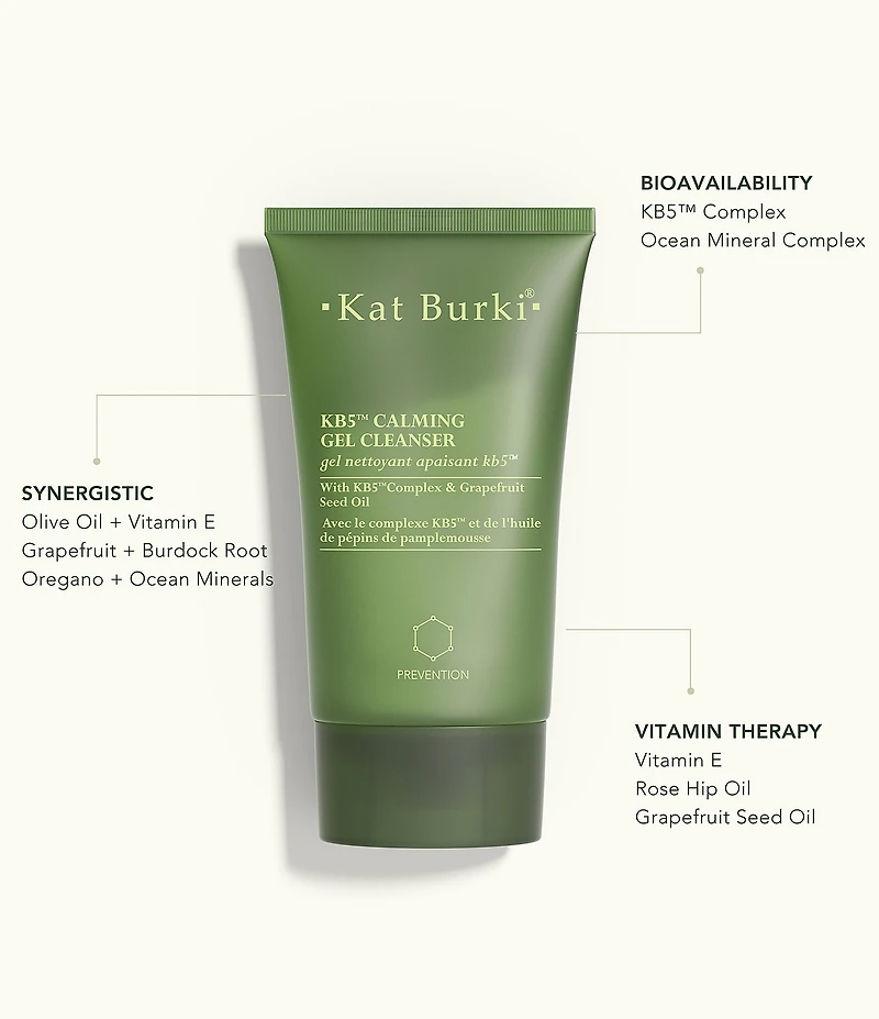 Kat Burki Skincare KB5™ Calming Gel Cleanser