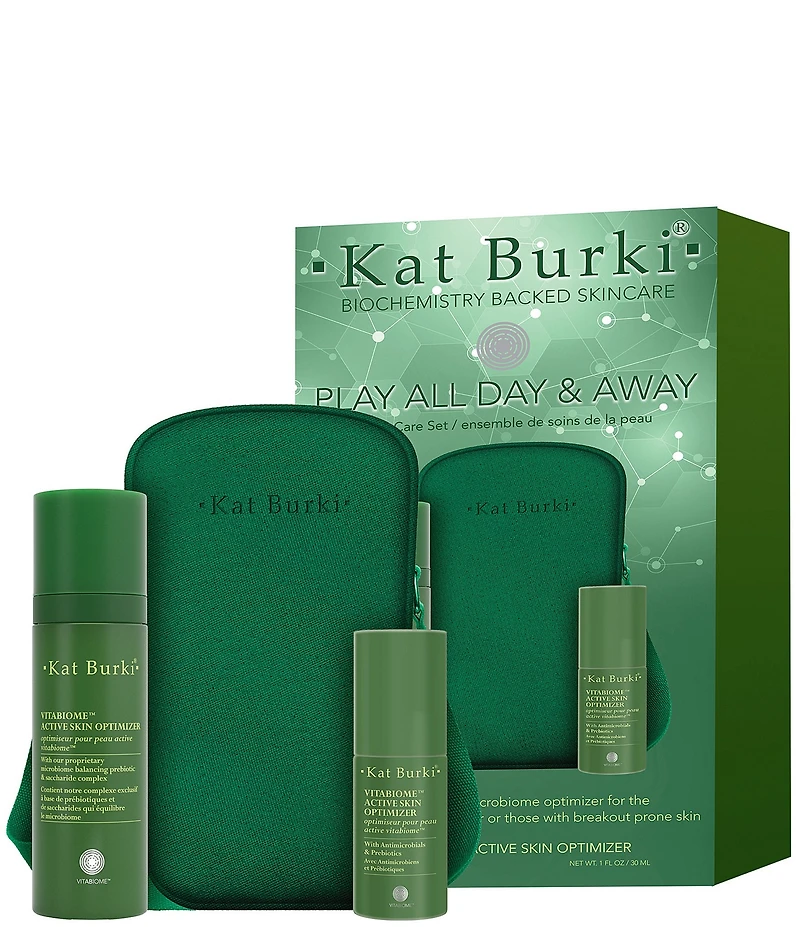 Kat Burki Skincare Play All Day & Away Set