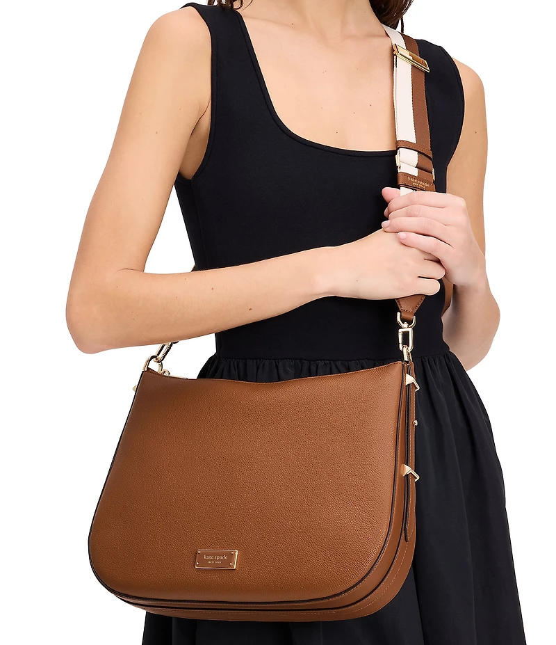 kate spade new york Liv Pebbled Leather Large Hobo Bag