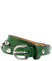 kate spade new york .59#double; Studded Leather Belt