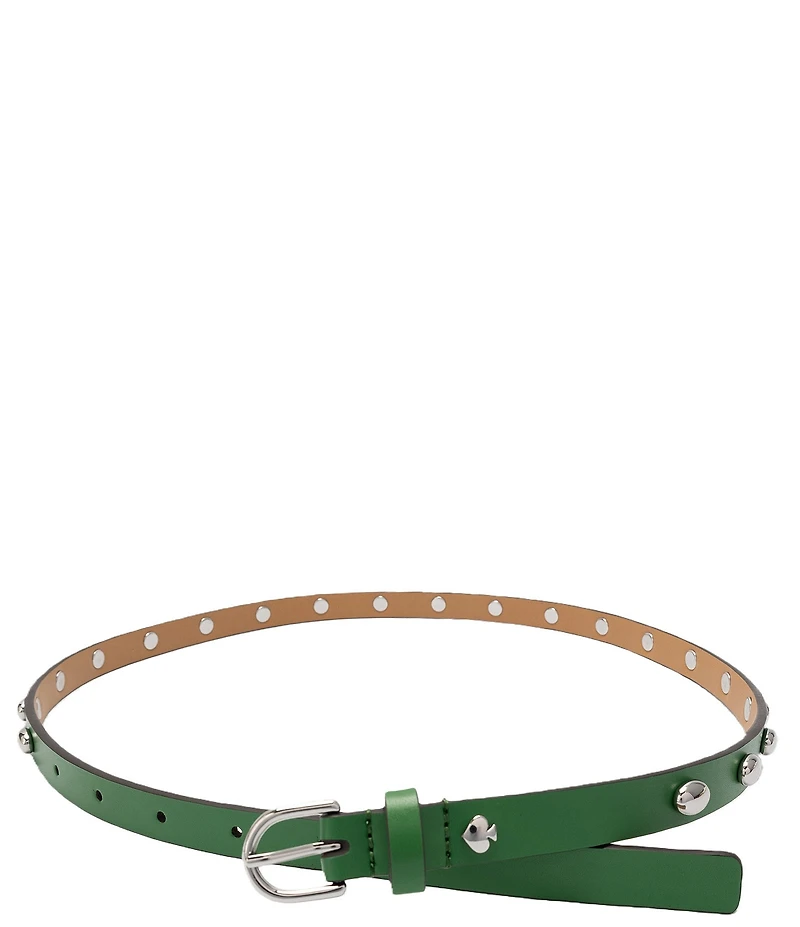 kate spade new york .59#double; Studded Leather Belt