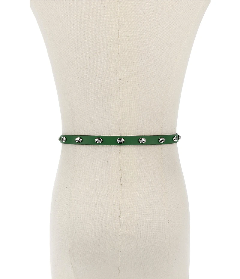 kate spade new york .59#double; Studded Leather Belt