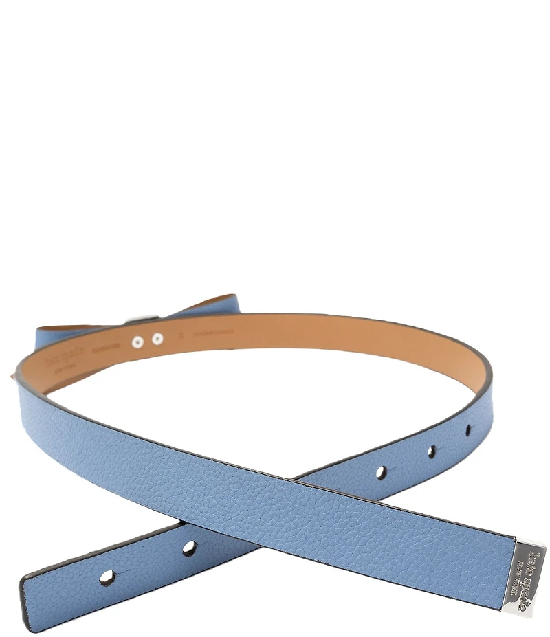 kate spade new york .75#double; Deco Bow Leather Belt