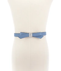 kate spade new york .75#double; Deco Bow Leather Belt
