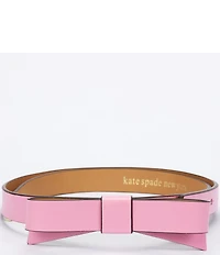 kate spade new york .75#double; Leather Bow Belt