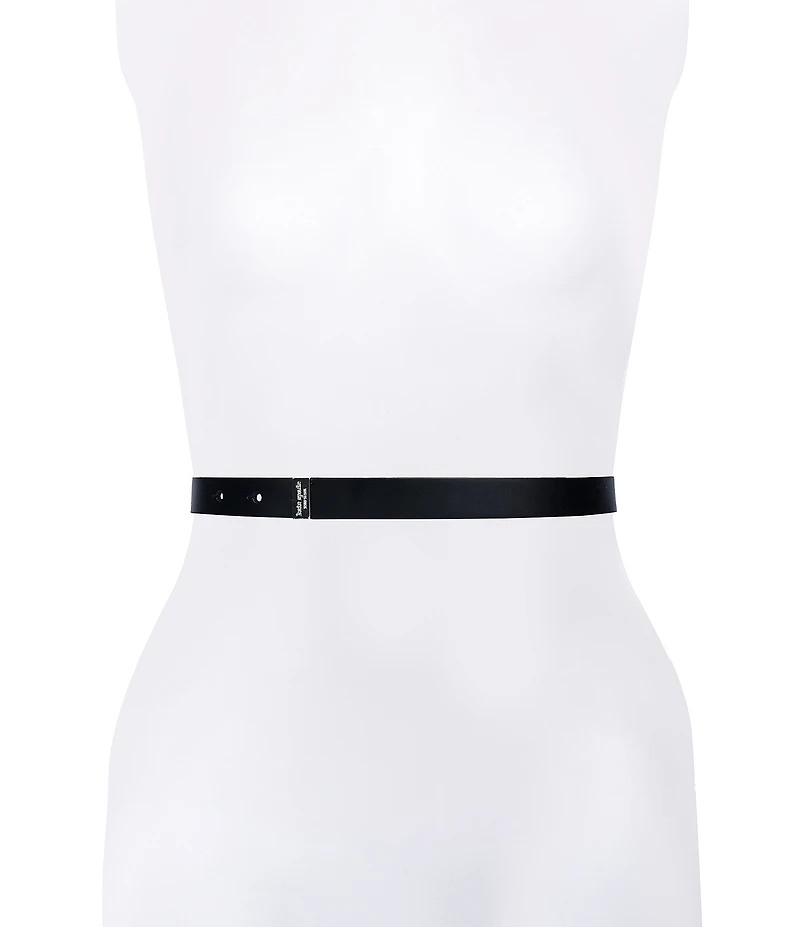 kate spade new york .75#double; Leather Bow Belt