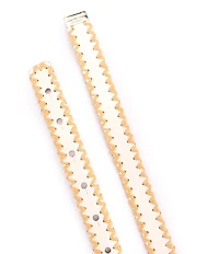 kate spade new york .75#double; Straw Edge Bow Belt