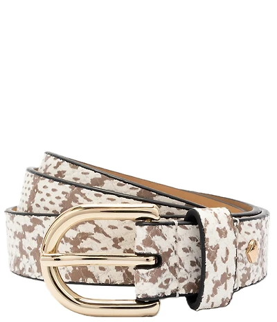 kate spade new york .98#double; Snake Print Belt