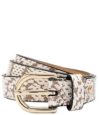 kate spade new york .98#double; Snake Print Belt