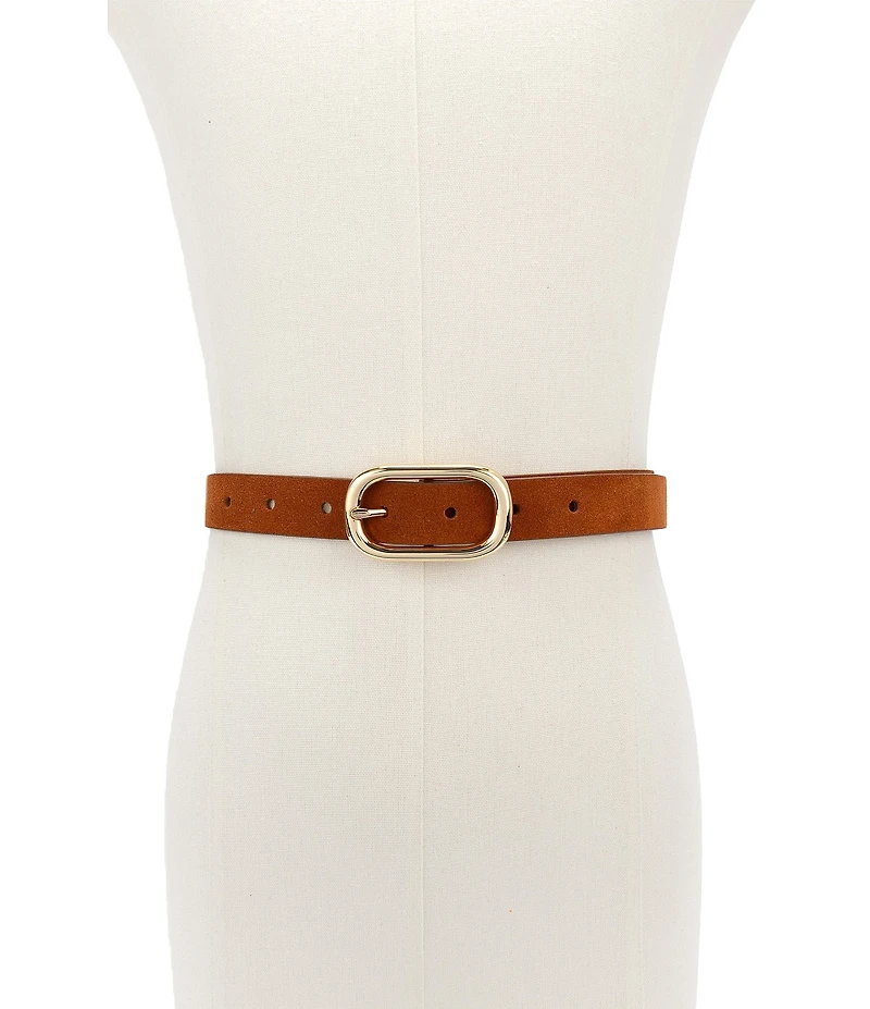 kate spade new york .98#double; Suede Molten Buckle Belt