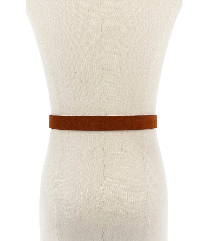kate spade new york .98#double; Suede Molten Buckle Belt