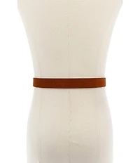 kate spade new york .98#double; Suede Molten Buckle Belt
