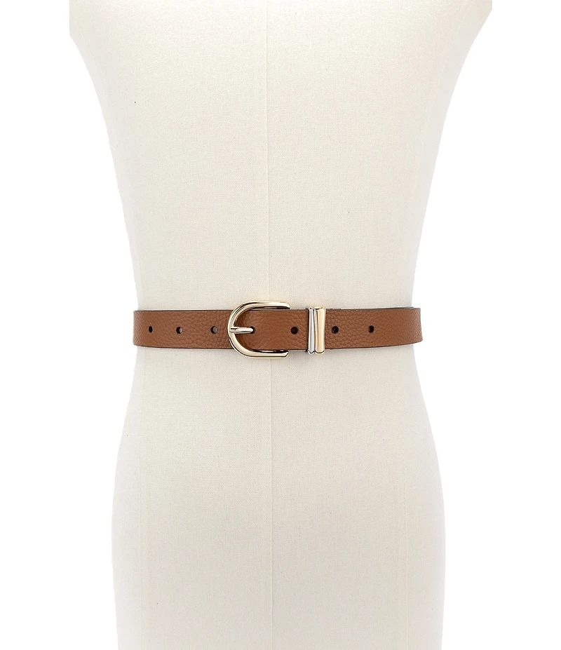 kate spade new york .98#double; Two Tone Molten Loop Belt