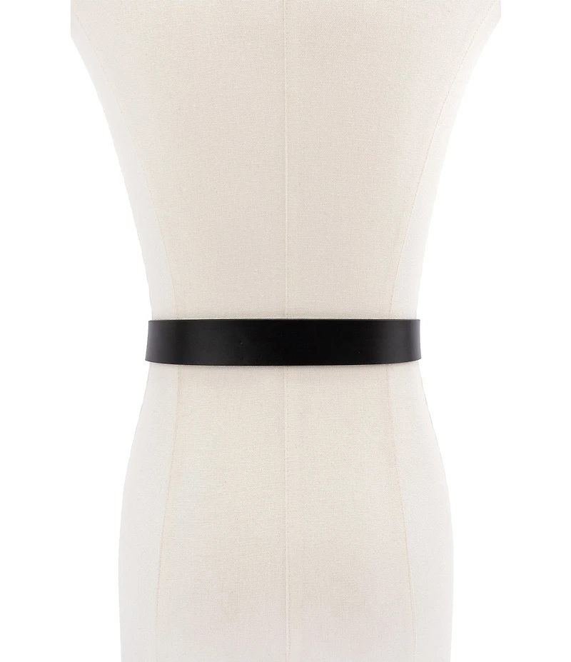 kate spade new york 1.18#double; Molten Metal Buckle Belt