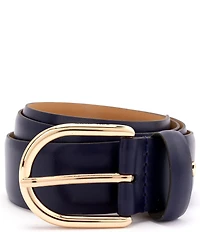 kate spade new york 1.37#double; Feather Edge Leather Belt