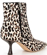 kate spade new york Adele Downtown Leopard Print Haircalf Booties